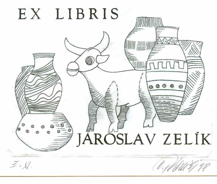 11 - Jaroslav Zelik - 1998 - Praveka keramika s bronzovym byckem z Byci skaly - c8 + T - 64 x 87